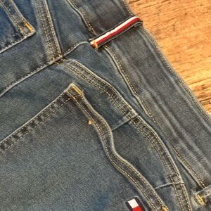 Tommy Hilfiger Blue Denim with Red Stitching